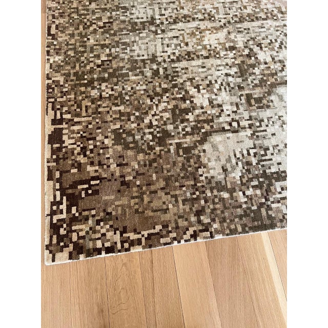 Modern Element Abstract Modern Wool Rug by Doris Leslie Blau For Sale - Image 3 of 6