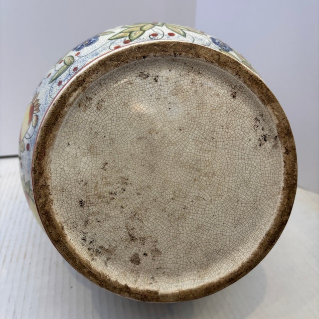 19th Century Italian Majolica Olive Oil Jar For Sale - Image 12 of 13