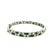 1940s Platinum Diamond and Sapphire Art Deco–Style Link Bracelet For Sale In Miami - Image 6 of 10