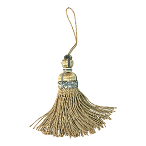 Samuel & Sons Wedgewood Dore Margaux Key Tassel