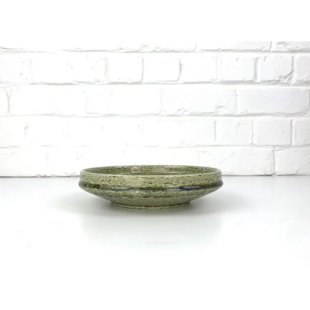 1970s Scandinavian Ceramic Dish Bowl by Per Linnemann-Schmidt for Palshus, Denmark, 1960s For Sale - Image 5 of 12