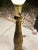 Mid-Century Modern Tall Walnut & Cork Table Lamp For Sale In Denver - Image 6 of 13