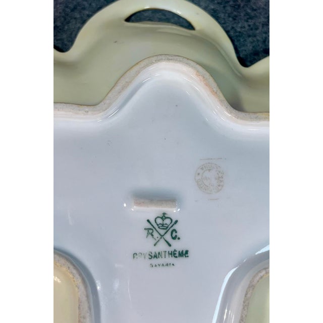 Early 20th Century Rosenthal & Co. Pickard Hand-Painted Porcelain Nut Harvest Dish For Sale - Image 10 of 10