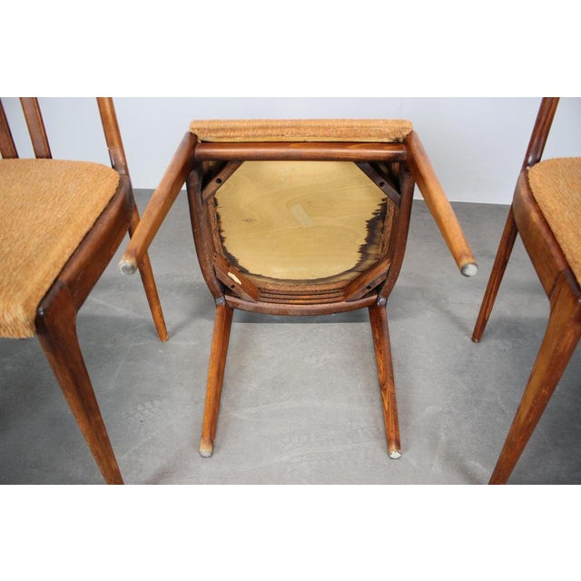 Vintage Dining Chairs by Drevotvar, 1970s, Set of 3 For Sale - Image 6 of 8