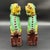 Ceramic A Vintage Pair of Chinese Sancai Glazed Porcelain Foo Dogs, Circa 1920’s For Sale - Image 7 of 12
