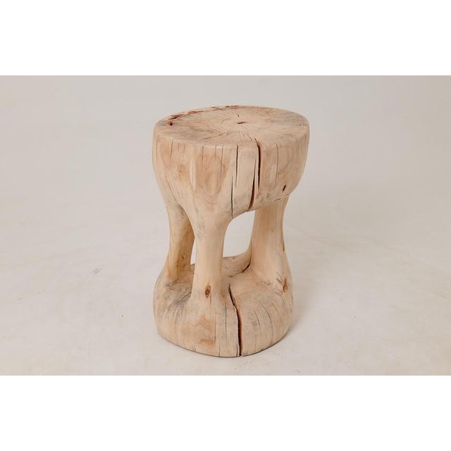 Sculptural Side Table in Stool by Logniture For Sale - Image 11 of 15