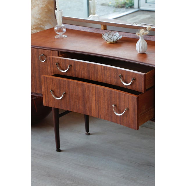 Wood Vintage Teak Dressing Table by Meredew, 1960s For Sale - Image 7 of 18