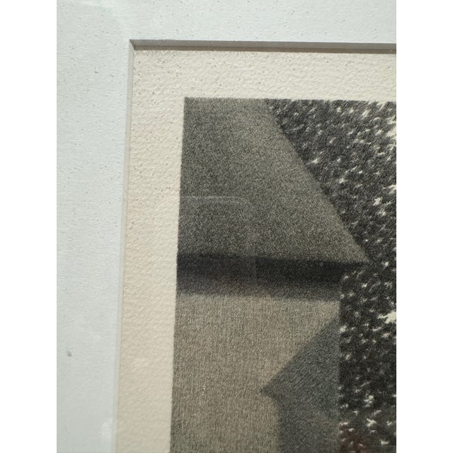 Robert Kipniss 1980s Robert Kipniss Signed Numbered Limited Edition Lithograph Houses Framed 105/200 For Sale - Image 4 of 10
