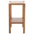 Wood Hendro Accent Table in Natural For Sale - Image 7 of 8