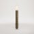 Navazi large floor lamp in ceramic, linen & frosted glass by svitanok one of a kind. Dimensions: ø 16 x h 145 cm....