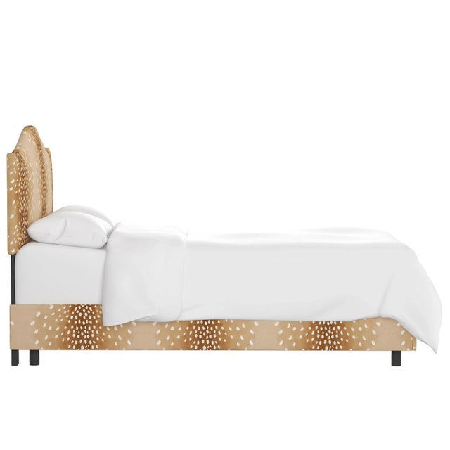 Spritely Home Kenmore Bed in Natural Fawn, Full For Sale - Image 4 of 6