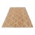 Modern Geometric Bohemian Jute Rug 3x20 Ft. For Sale