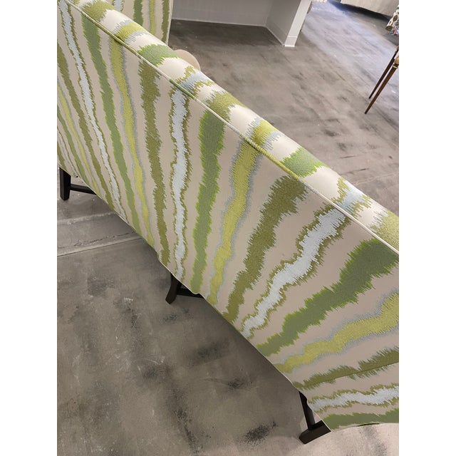 Green Ferrell Mittman Shelter Sofa / Knole Sofa For Sale - Image 8 of 12