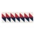 Schumacher Quilted Diamond Tape Trim in Americana For Sale