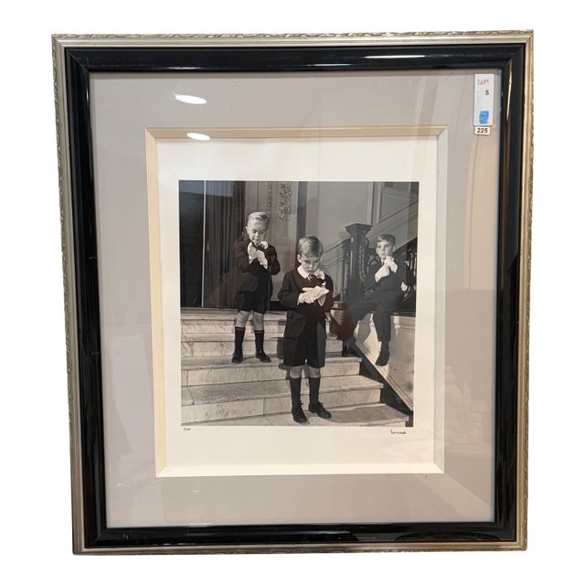 Boys at Dancing School, Waterbury, Connecticut, 1945 Signed by Alfred Eisenstaedt For Sale