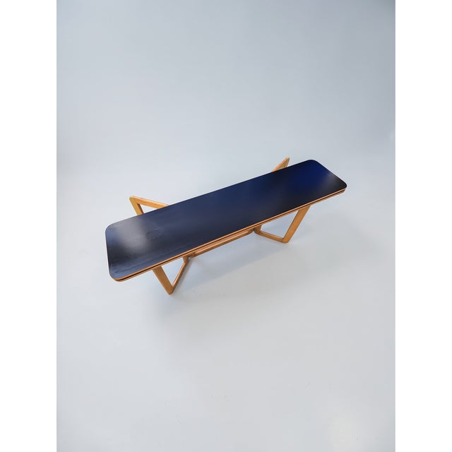 Mid-Century Modern Folding Table by Giovanni Offredi for MC Selvini, Italy, 1970s For Sale - Image 3 of 9