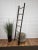 Vintage Italian Rustic Wooden Ladder Stair Step, 1980s For Sale - Image 4 of 8