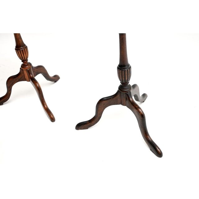 Antique Georgian Wine Tables, 1900s, Set of 2 For Sale - Image 6 of 7