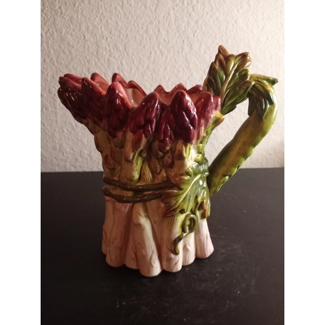 Ceramic 1980s Fitz & Floyd Ceramic Mini Pitcher or Creamer For Sale - Image 7 of 9