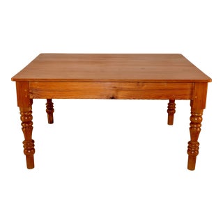 19th C English Farm Table For Sale