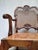 Wood Chippendale Bergere Armchair in Carved Mahogany with Caned Backrest and Lion's Claw and Ball For Sale - Image 7 of 18