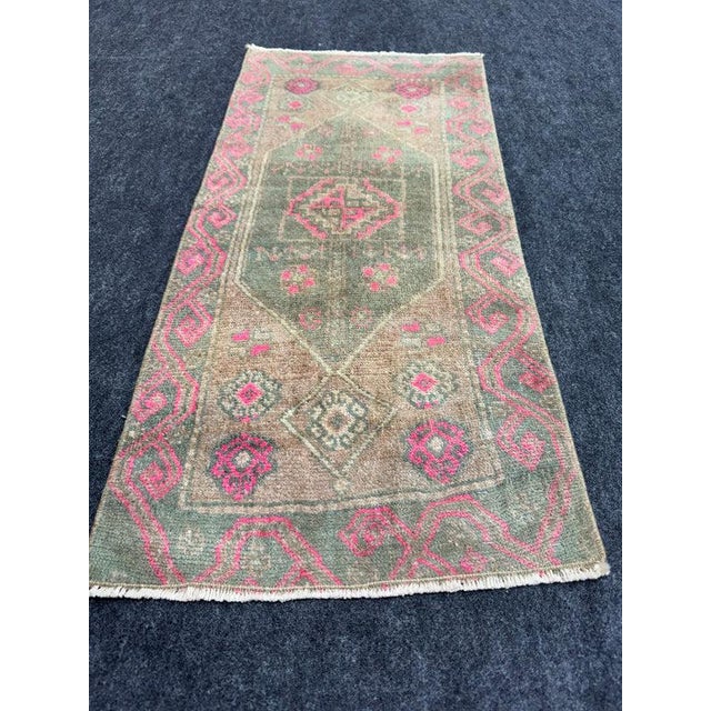 Turkish Yastik Rug 1'5" x 3'1" #24110 Explore a curated collection of hallway runners, wool rugs, and handmade...