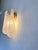Glass Contemporary Mid-Century Modern "Conchiglie" Murano Glass Gold Wall Sconce-Set of Two For Sale - Image 7 of 10