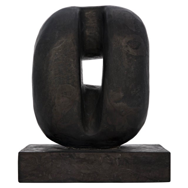 2020s NOIR Juno Sculpture, Black Marble For Sale - Image 5 of 6