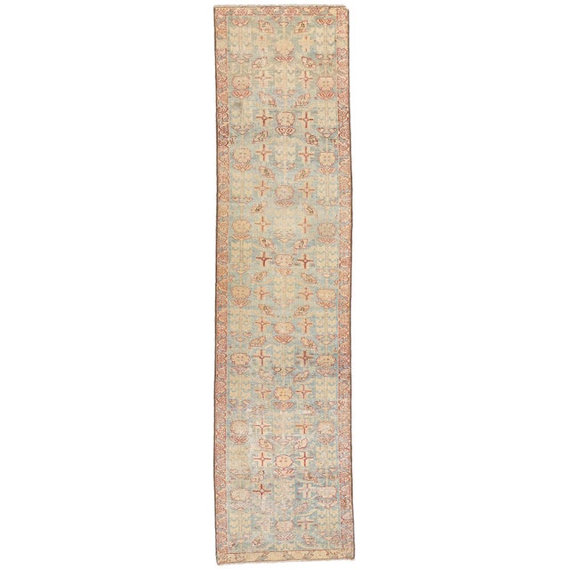 Antique Persian Malayer Rug, 02'06 X 09'09 For Sale - Image 10 of 10