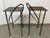 Rhode Island School of Design Wrought Iron Side Tables, Pair For Sale - Image 4 of 12