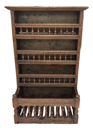 Antique French Breton Baguette Shelf / Étagère a Pain / Antique Breton Bar Shelf / Antique Breton Pantry Shelf
