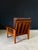 Brown Mid-Century Modern Leather and Teak Lounge Chairs, 1960s, Set of 2 For Sale - Image 8 of 18