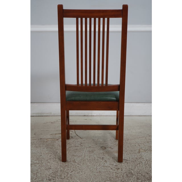 Stickley Stickley Mission Cherry Dining Chair For Sale - Image 4 of 18