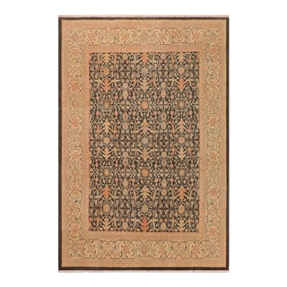 Art Nouveau Dark.green/Beige Wool Rug - 8'2'' X 9'10'' For Sale