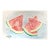 Watermelon Sky Watercolor Painting by Sandra Wright For Sale