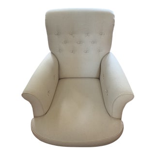 1900s Antique Belgian Club Chair For Sale