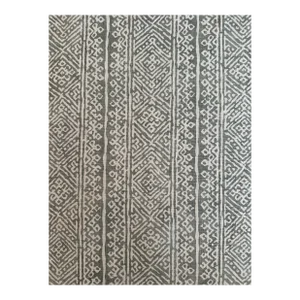 Namay Samay Bodo in French Grey Linen Fabric 4 Yards