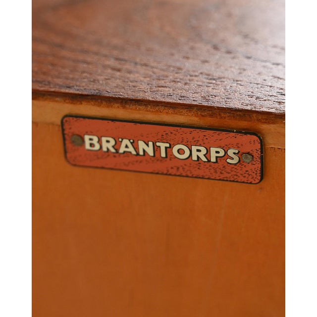 Vintage Bookcase with Pull-Out Desk by Bräntorps, 1960s For Sale - Image 11 of 12