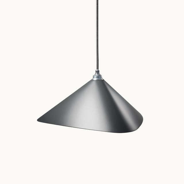 Not Yet Made - Made To Order Emily II Pendant Light in Anthracite Semi-Matte Paint by Daniel Becker for Moss Objects For Sale - Image 5 of 8