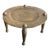 Late 20th Century Anglo-Indian Brass Side Table For Sale