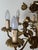 Metal Hollywood Regency Gilded Chandelier with Roses from Honsel, 1980s For Sale - Image 7 of 11