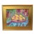 Still-Life Composition Painting of Lemons Including the Antiqued Gold Wood Frame For Sale