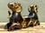 Vintage Egyptian Gilt Tipped Rams Head Sculpture For Sale - Image 10 of 12