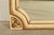 Cream Romweber Hollywood Regency French Rococo Louis XV Cream Lacquered and Gold Gilt Wall Mirror, Circa 1960s For Sale - Image 8 of 11