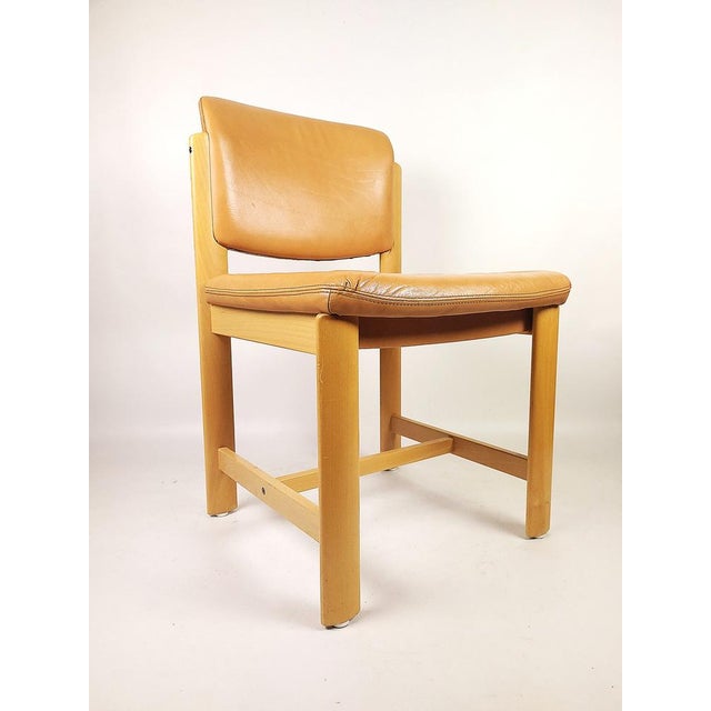 Light Yellow Vintage Danish Chair, 1970s For Sale - Image 8 of 11