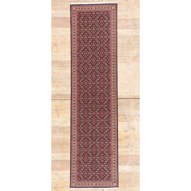 Vintage Persian Tabriz Rug, 02'06 X 09'07 For Sale - Image 11 of 11