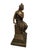 Neoclassical Style Bronze Lady on Detailed Plinth Base, 20th Century For Sale - Image 5 of 9