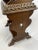 Vintage 1930s Mahogany Magazine & Bookstand - Jacobean/Victorian-Revival Period For Sale - Image 9 of 15