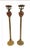 Brass Vintage Ornate Monkey Candle Torchières - A Pair For Sale - Image 8 of 8