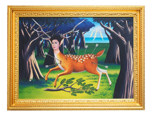 Yasumasa Morimura, An Inner Dialogue with Frida Kahlo (Fairy Tale), C-Print on Canvas